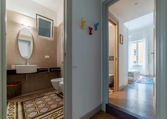 Apartament Guesthost - Bright & Roomy X6 - Trastevere District